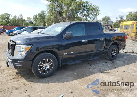 2021 Nissan Titan Sv z USA, uszkodzony, nr VIN 1N6AA1ED6MN502536